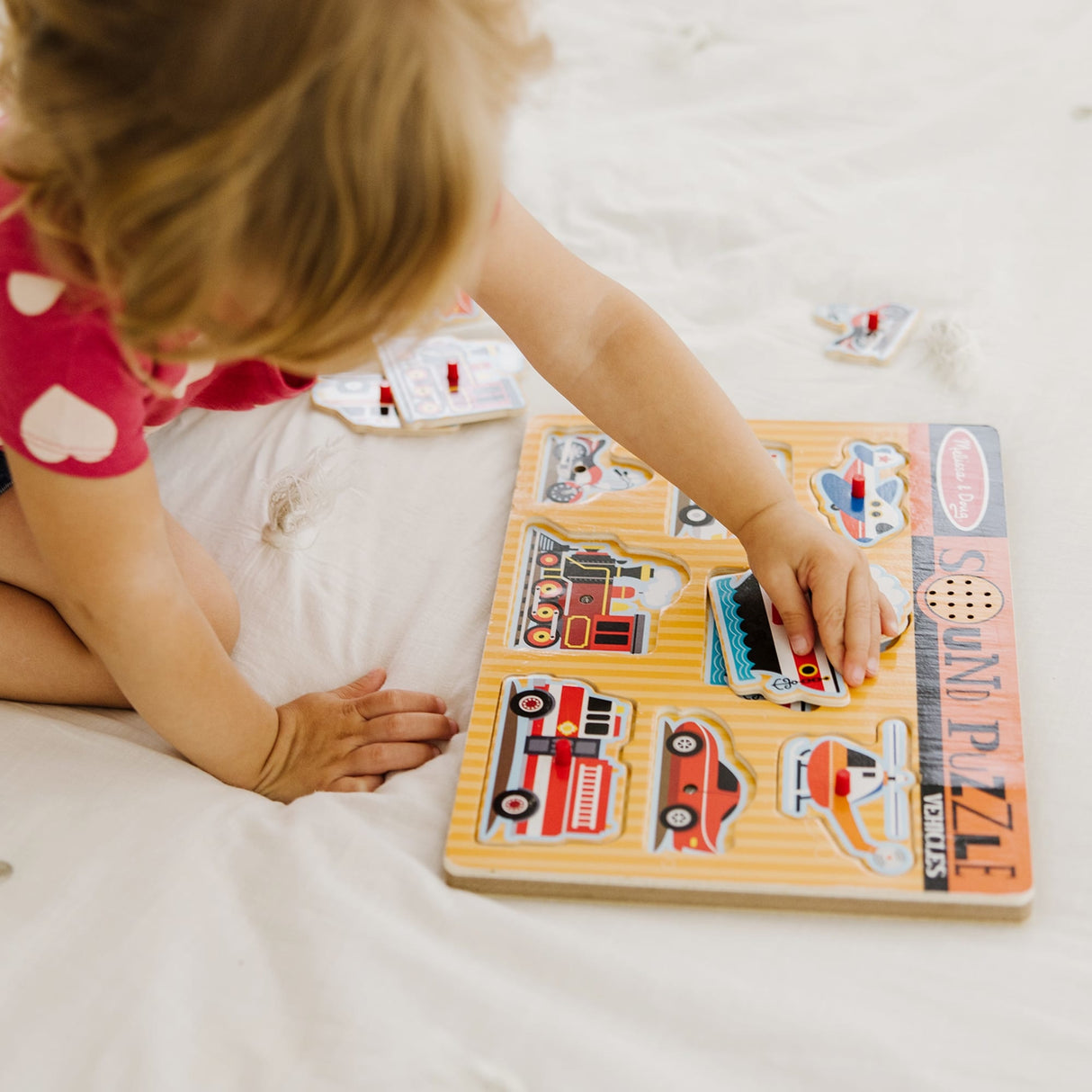 Melissa & Doug Vehicles Sound Puzzle