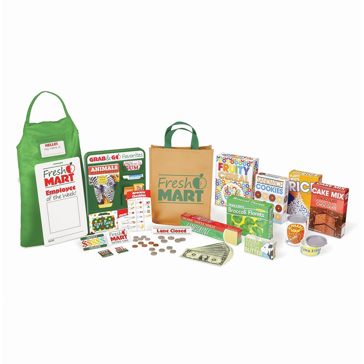 Melissa & Doug Fresh Mart Grocery Store Collection