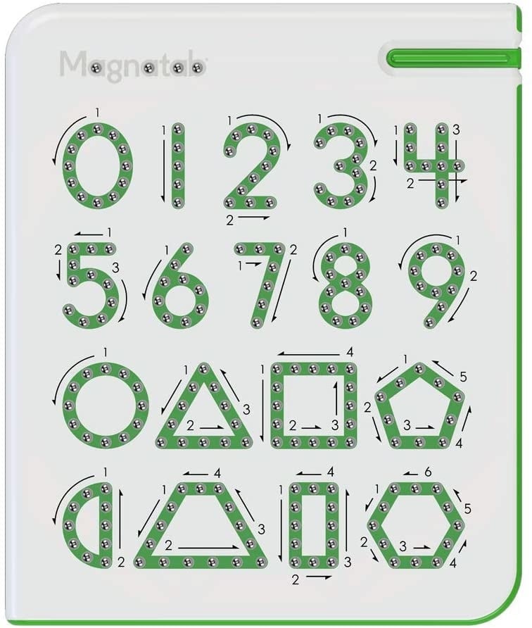 Kid O 0-9 Learn Your Numbers and Shapes Magnatab