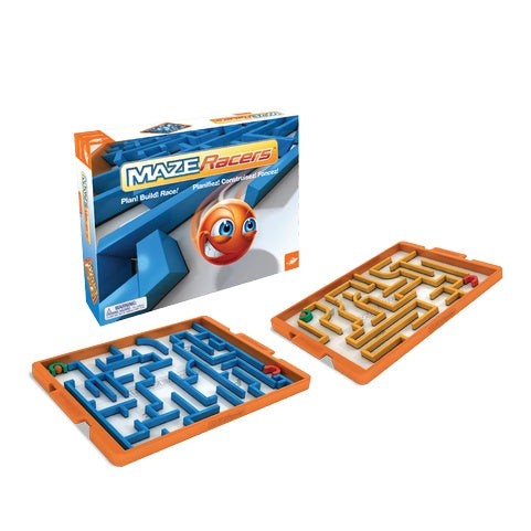 Maze Racers Game - Exciting, Creative Construction & Challenging Fine-Motor Maze Game!