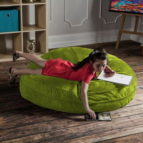 JAXX Kids 4ft Microsuede Multi-Functional Cocoon Chair & Crash Pad