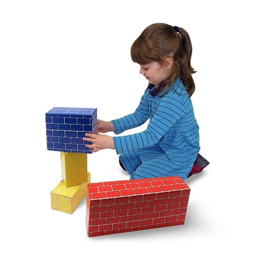 Melissa & Doug Jumbo Cardboard Blocks (24 pc)