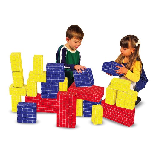 Melissa & Doug Jumbo Cardboard Blocks (24 pc)
