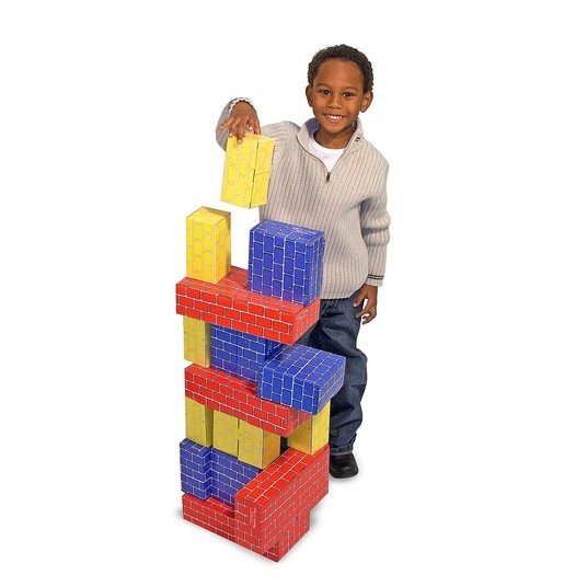 Melissa & Doug Deluxe Jumbo Cardboard Blocks (40 pc)