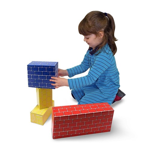 Melissa & Doug Deluxe Jumbo Cardboard Blocks (40 pc)