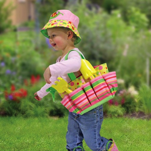 Melissa & Doug Blossom Bright Kids’ Gardening Tote Set