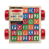 Melissa & Doug Classic ABC Block Cart