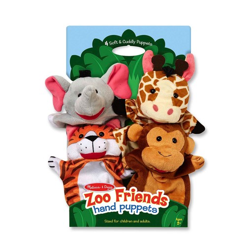 Melissa & Doug Hand Puppets - Set of 4