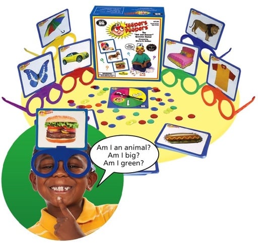 Jeepers Peepers "Ask and Answer" Game