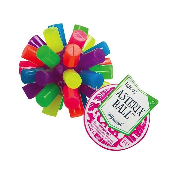 Light-Up Visual Sensory, Fidget Asterix Ball