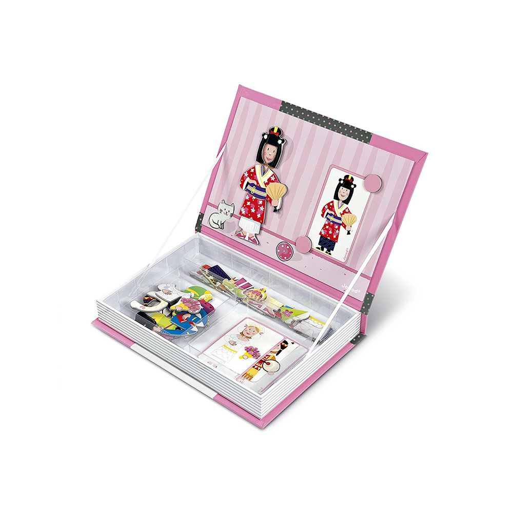 Janod Girl's Outfits Magnetibook