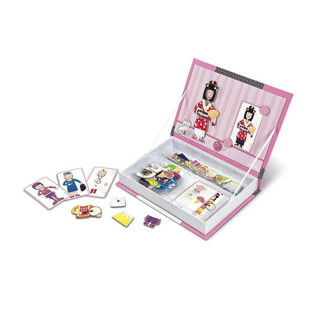 Janod Girl's Outfits Magnetibook