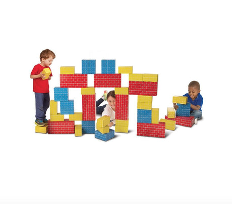 Melissa & Doug Deluxe Jumbo Cardboard Blocks (40 pc)