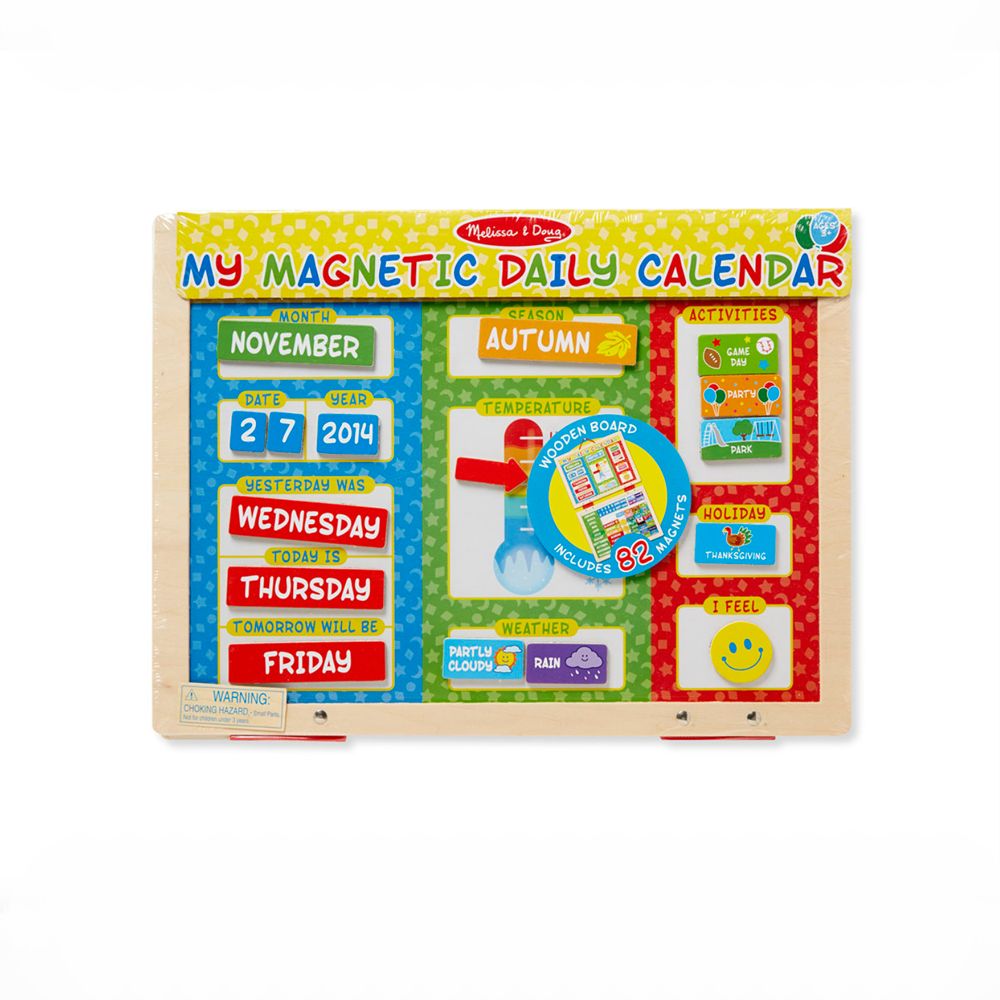 Melissa & Doug My Magnetic Daily Calendar