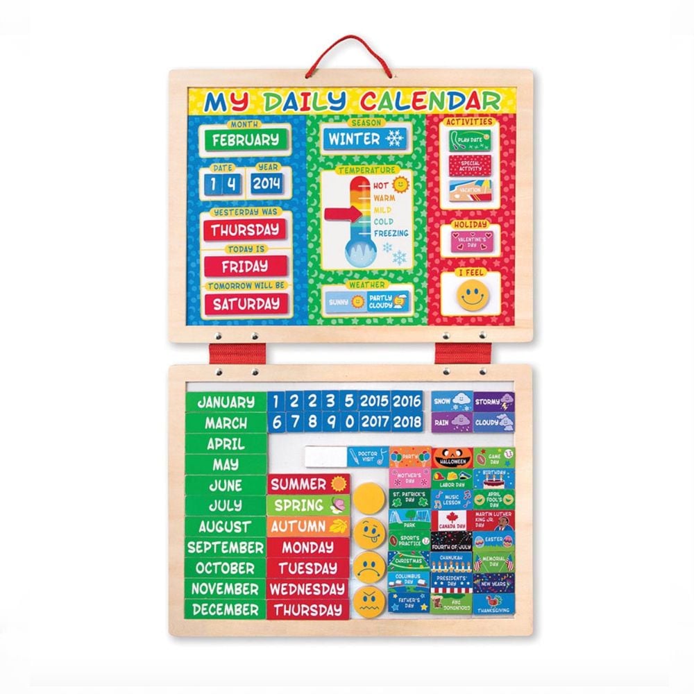 Melissa & Doug My Magnetic Daily Calendar