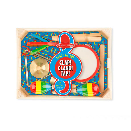 Melissa & Doug Band-in-a-Box - Clap! Clang! Tap!