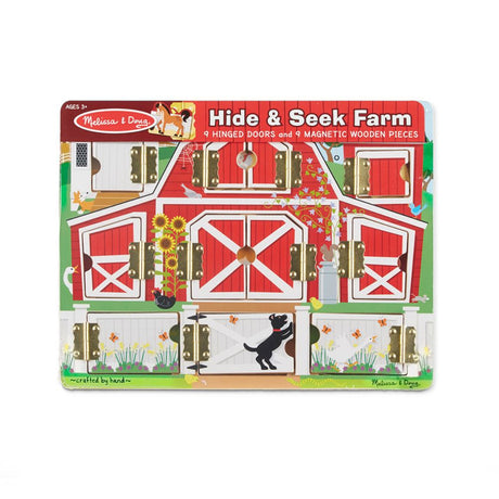 Melissa & Doug Magnetic Hide & Seek Farm