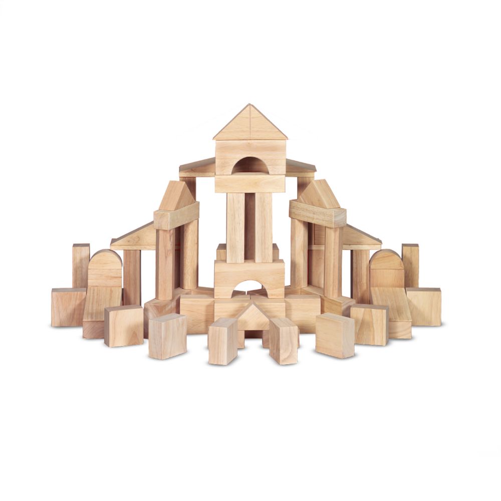 Melissa & Doug Standard Unit Blocks (60 PC Set)