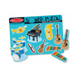 Melissa & Doug Musical Instruments Sound Puzzle (8 Pieces)