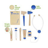 Dr. Maple's Wooden Wonders Medical Kit - 10 Peice Set!