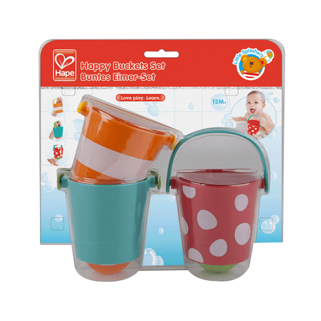 Hape Happy Buckets Set Water Toy