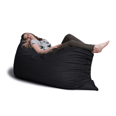 JAXX Black Denim Pillow Saxx Multi-Position Pillow & Crash Pad