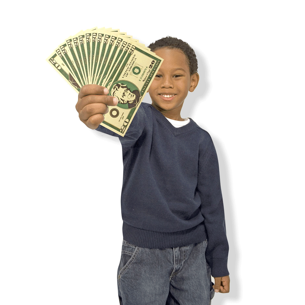 Melissa & Doug Classic Play Money Set
