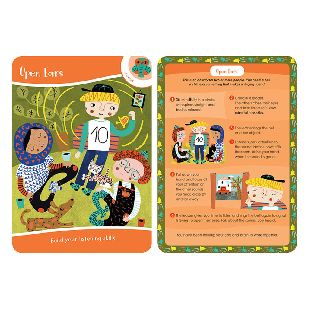 Mindful Kids Avtivity Cards for Kindness, Focus & Calm