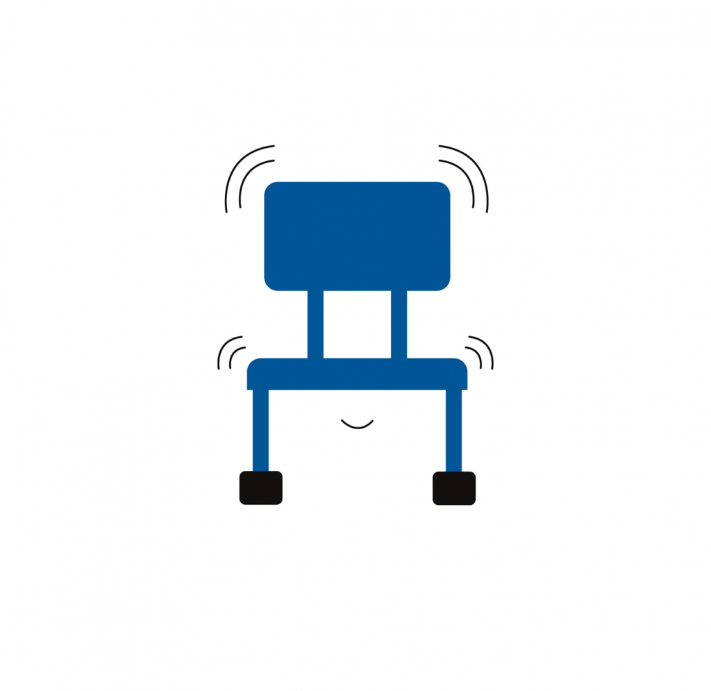 Wiggle Wobble Chair Feet (Set of 4)