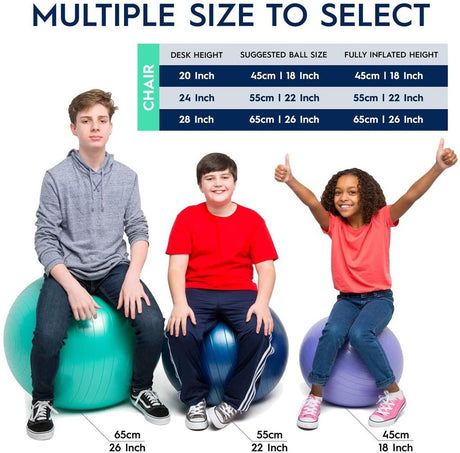 Weighted Balance Ball Chair