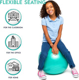 No Roll, Weighted Balance Ball Chair
