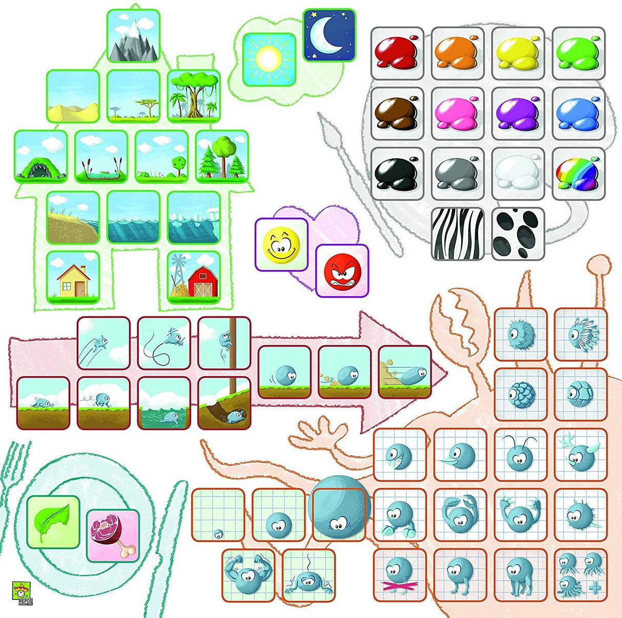 Concept Kids Animals - Cooperative Guessing Game for Kids & Adults