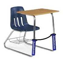 Bouncy Bands for Specialty Desks - The Wiggle While You Work Solution!