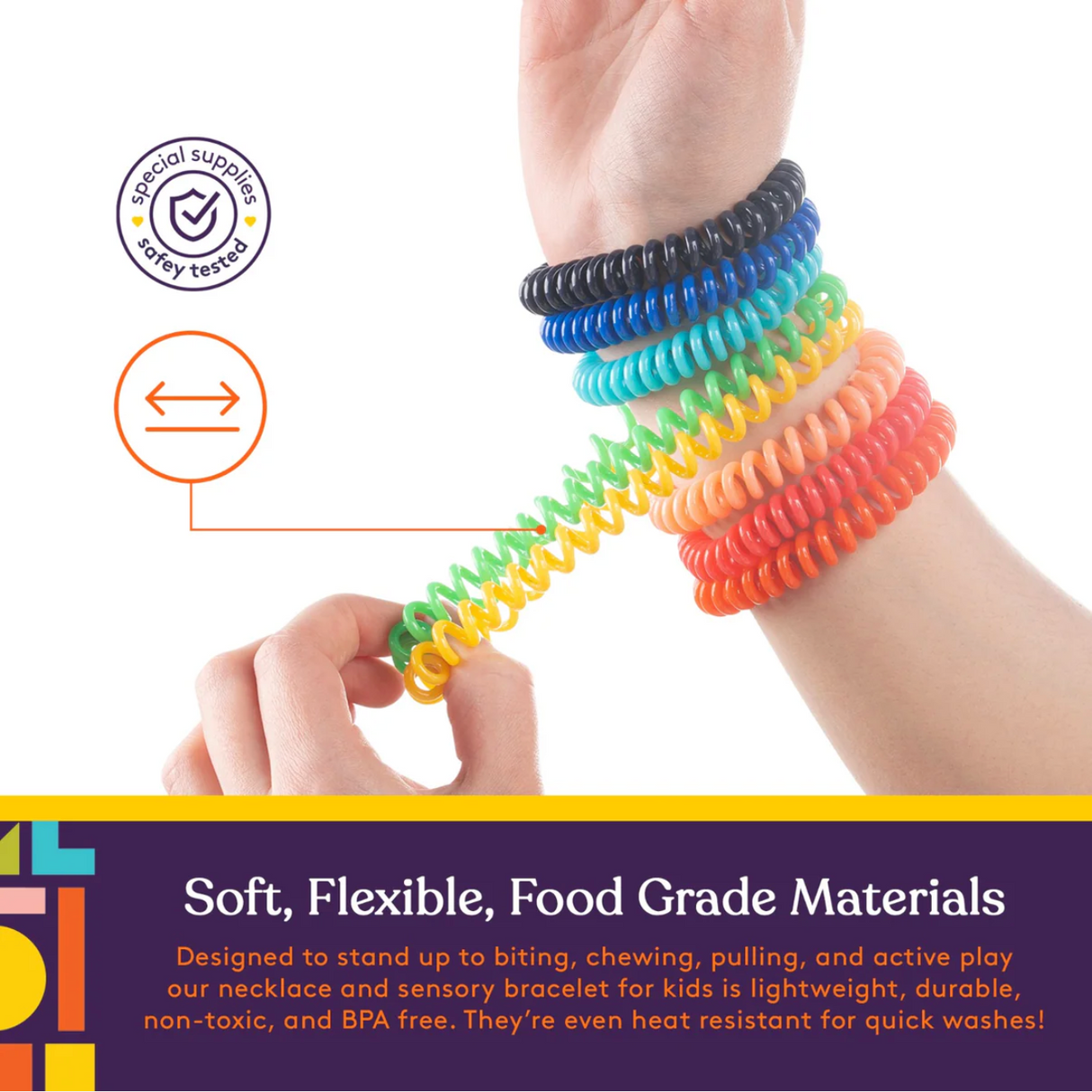 Chewy Jewelry Sensory Necklaces and Bracelets