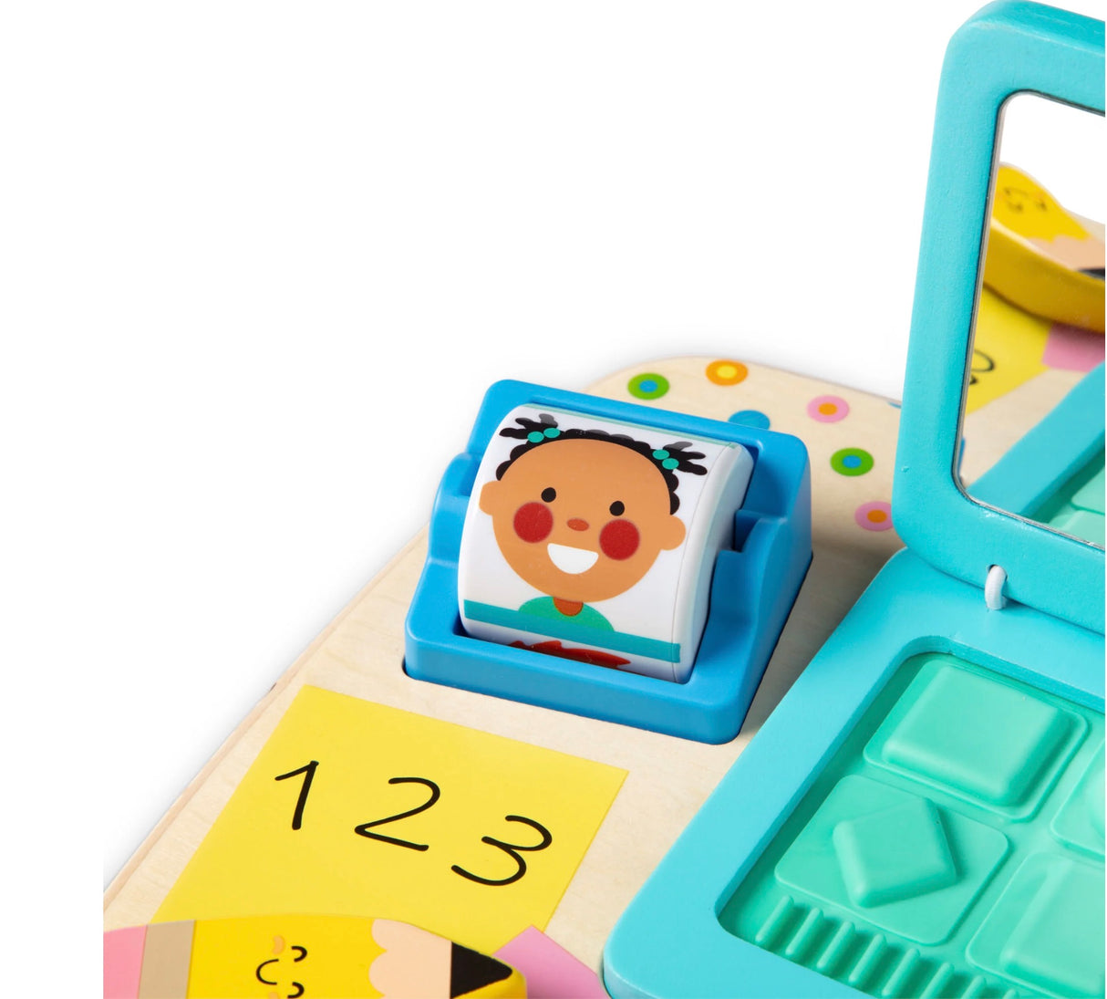 Melissa & Doug's Work & Play Desktop Activity Board