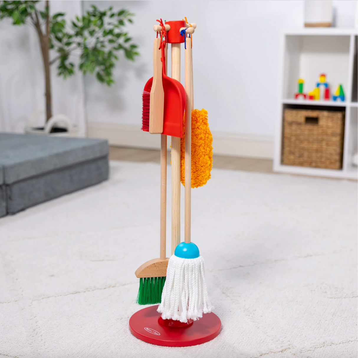 Melissa & Doug's Dust! Sweep! Mop! Cleaning Play Set