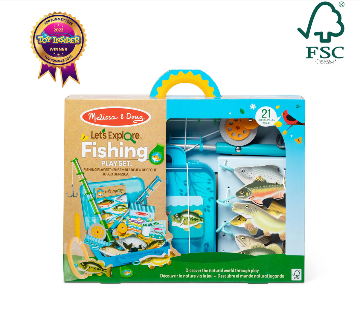 Melissa & Doug's Let’s Explore Fishing Play Set