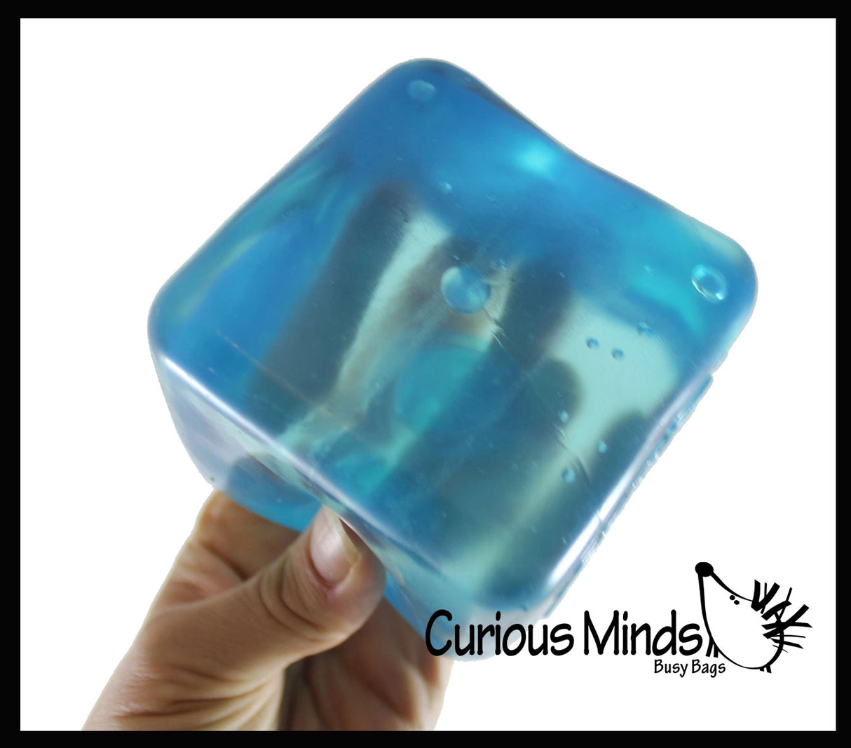 NeeDoh Nice Cube – Sensory Squeeze Toy with Super Solid Squish
