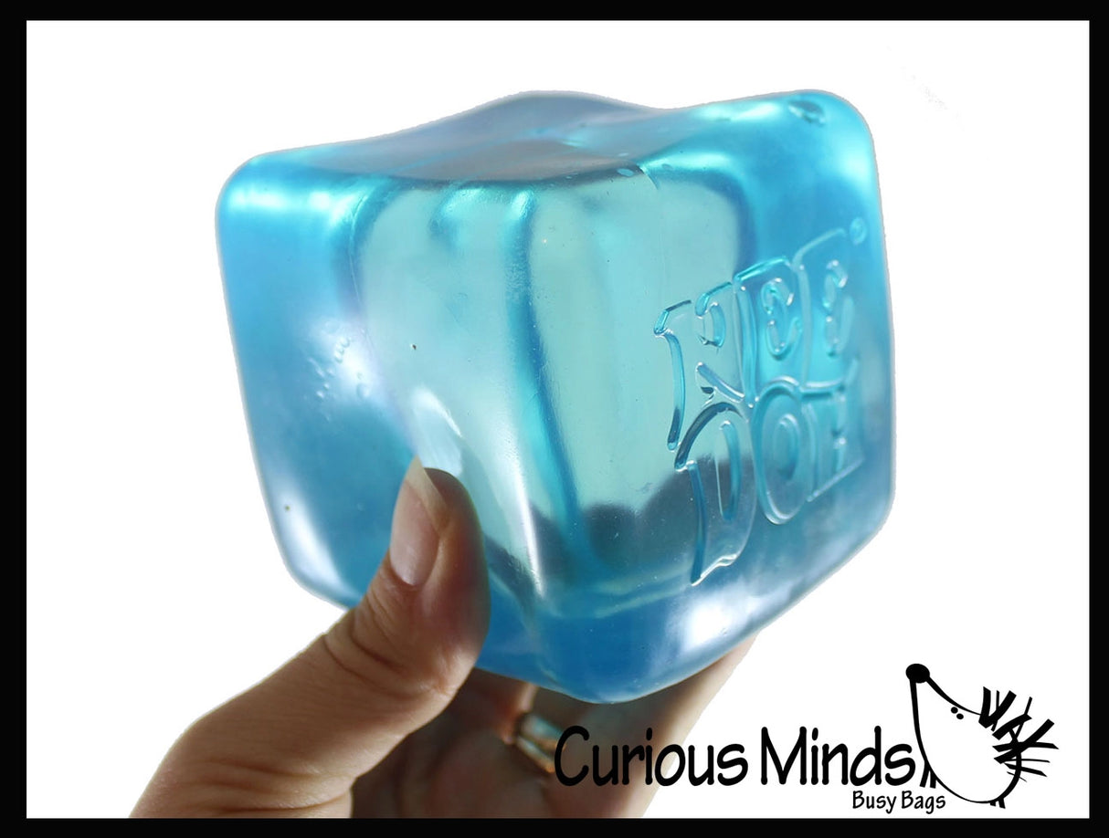 NeeDoh Nice Cube – Sensory Squeeze Toy with Super Solid Squish