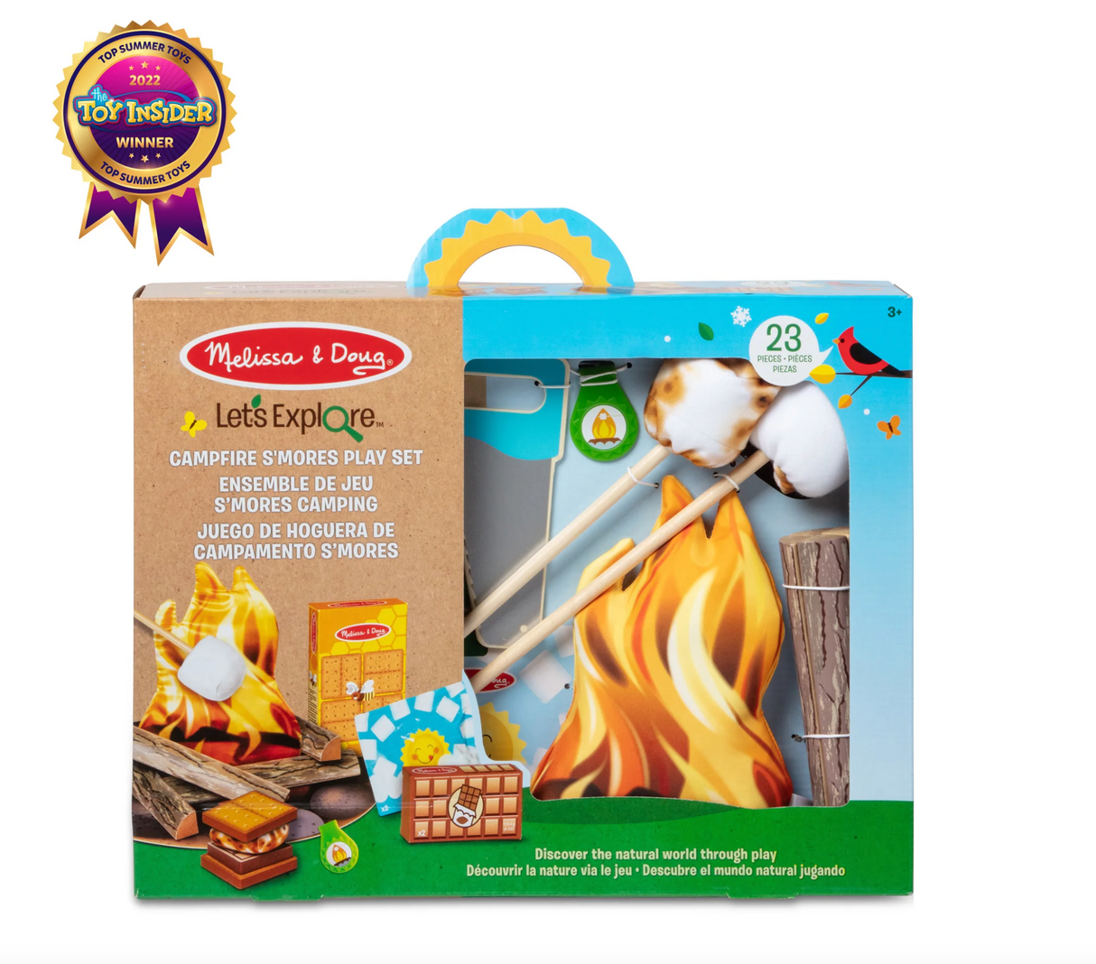 Melissa & Doug's Let's Explore Campfire S'Mores Play Set