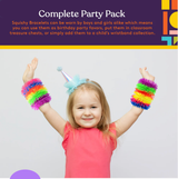 Squishy Fuzzy Band Bracelets – 6 Pack