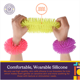 Squishy Fuzzy Band Bracelets – 6 Pack
