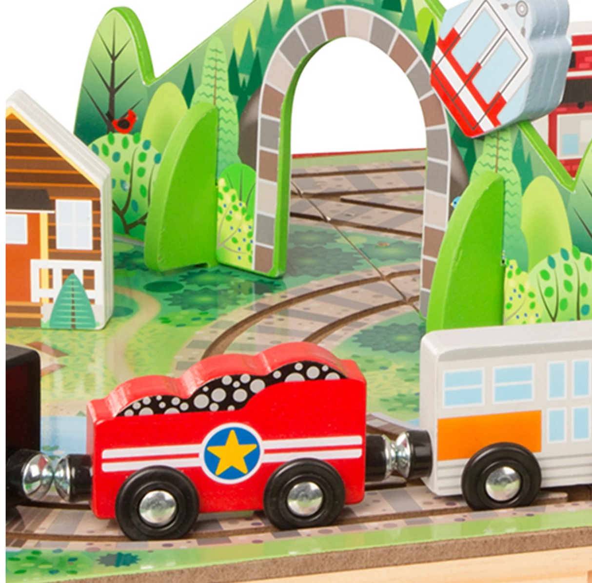 Melissa & Doug's Take-Along Railroad