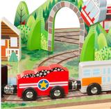 Melissa & Doug's Take-Along Railroad