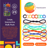 Chewy Jewelry Translucent Necklaces and Bracelets