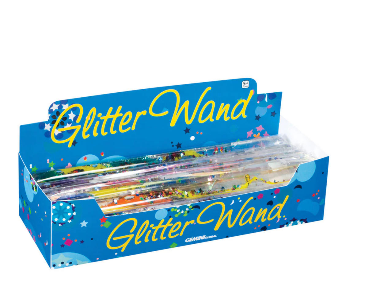 Jumbo Spiral Glitter Wand (Assorted Colors)