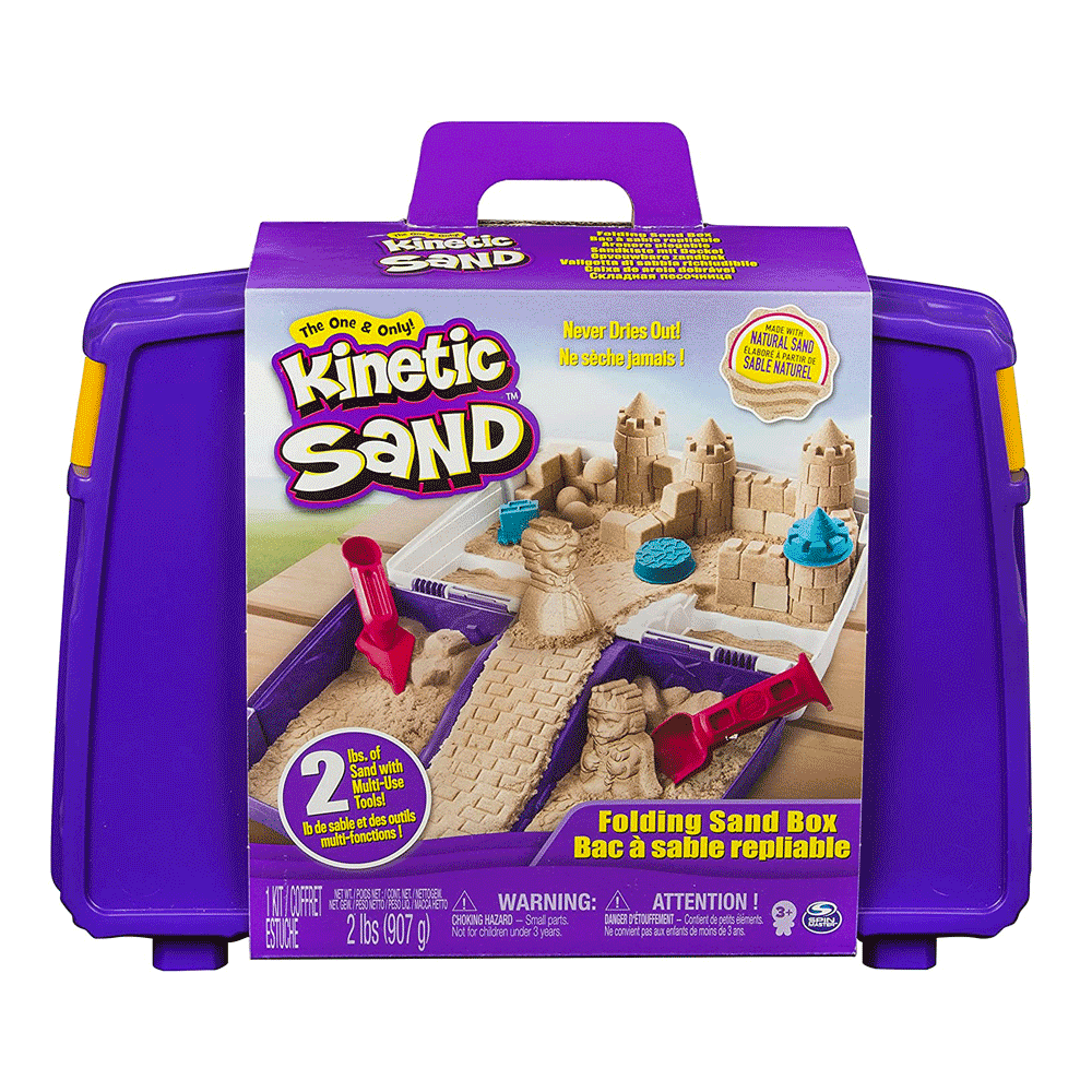 Kinetic Sand with Folding Sand Box