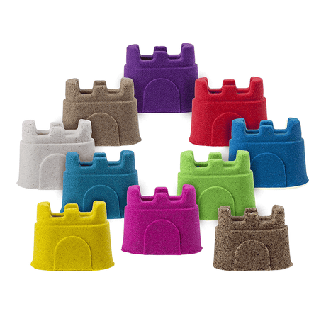 Kinetic Sand with Castle Containers