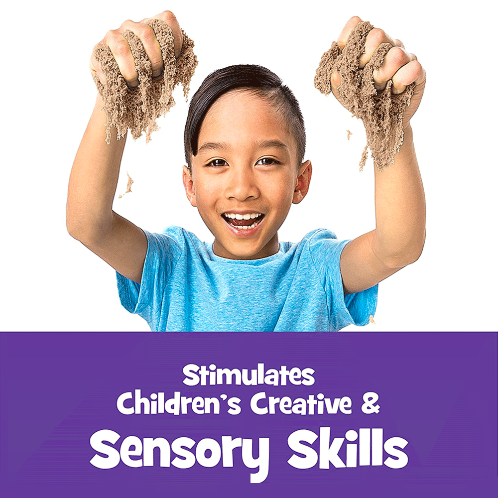 Kinetic Sand with Castle Containers