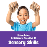 Kinetic Sand with Castle Containers
